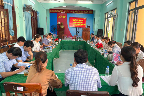 Kiểm tra công tác cải cách hành chính và công tác thanh niên năm 2024