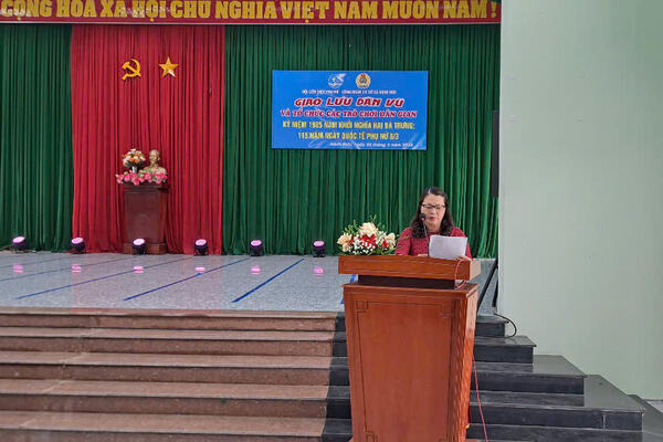 Hội phụ nữ xã Hành Đức: Tổ chức kỷ niệm 115 năm ngày Quốc tế phụ nữ 8/3/2025.